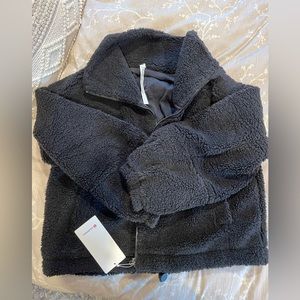 Brand new with tags Lululemon cinchable Fleece zip up